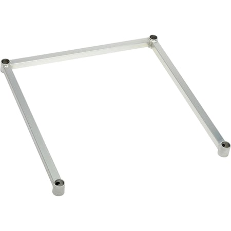 Global Industrial Three-Sided Frame, Poly-Z-Brite, 24x24 DF2424Z